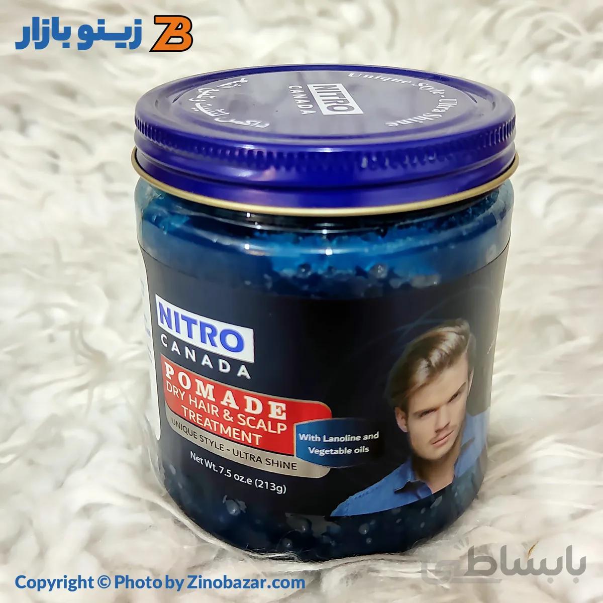 واکس مو نیترو کانادا حاوی روغن لانولین و روغن سبزیجات