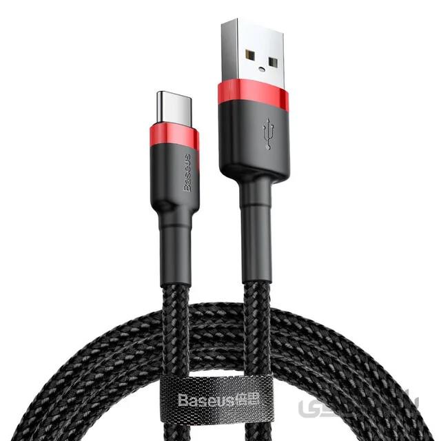 کابل تبدیل USB به type-c باسئوس مدل CATKLF-B Cafule طول 1 متر