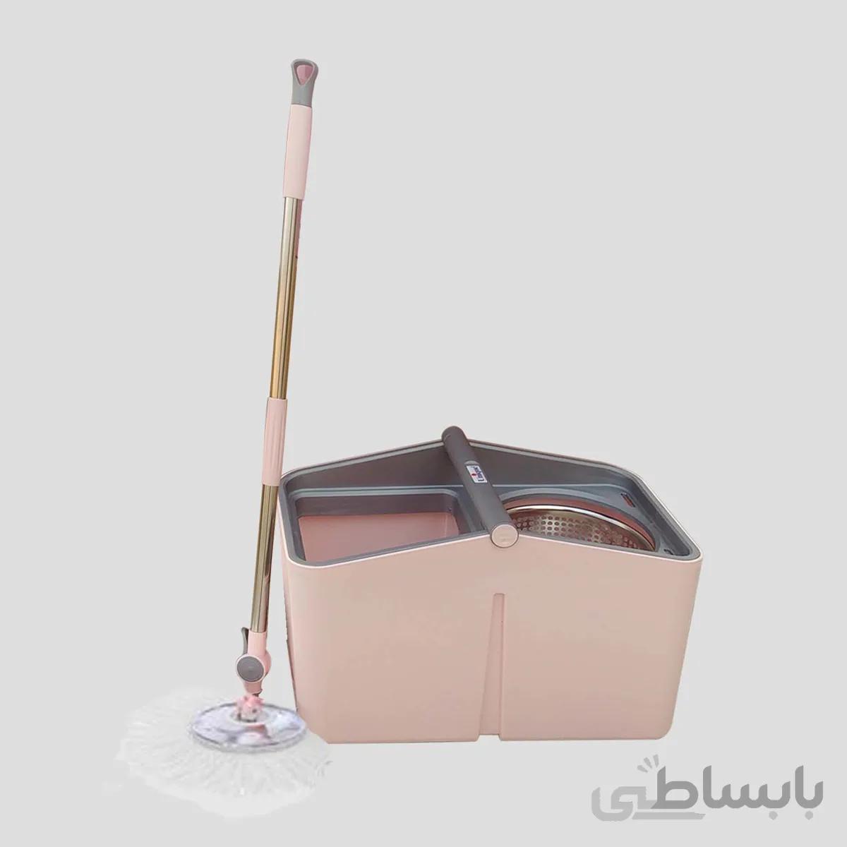 سطل و تی چرخشی فانتزی یونیک UN-2505 با رنگبندی متنوع ا Unique pedal oval bucket and tee UN-2505