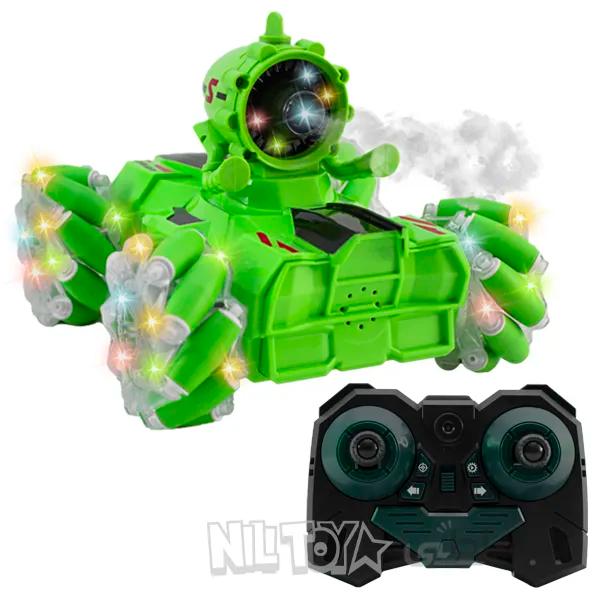ماشین کنترلی چرخ کپسولی دودزا برند YILE TOYS