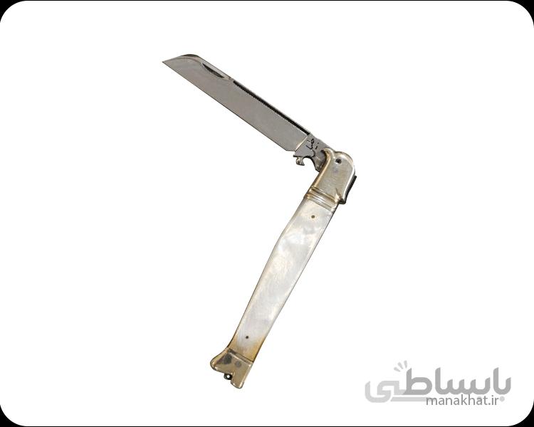 قلمتراش سر مرغی دسته صدفی استاد جلیل توسلیان