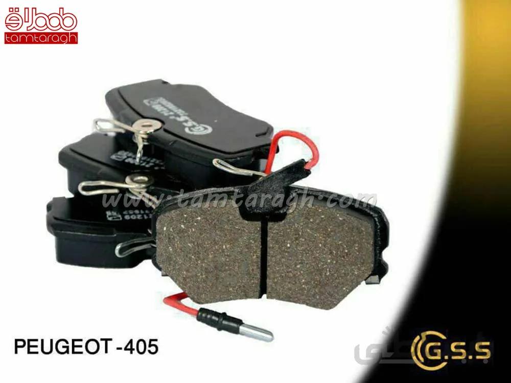 لنت ترمز جلو پژو 405، پارس و سمند جی اس اس مدل GS21209