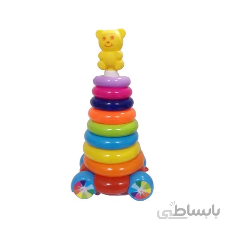 حلقه هوش چرخدار متوسط خرس خندان