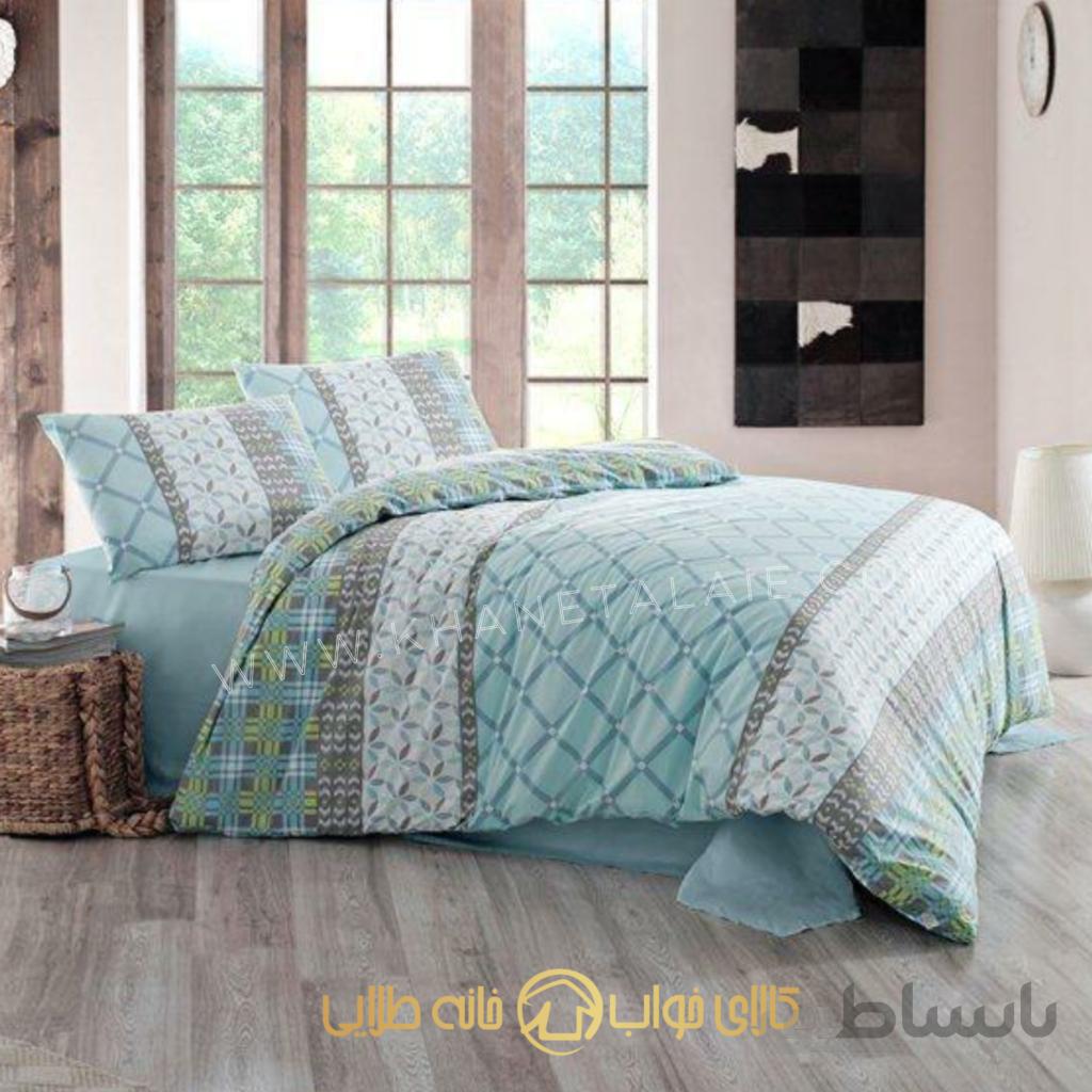 ست کاور لحاف ALTINBASAK دونفره طرح Santana