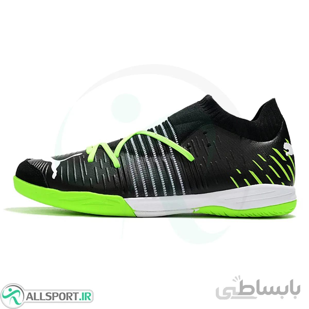 کفش فوتسال پوما فیوچر طرح اصلی Puma Future Z 1.1 IC Black Green