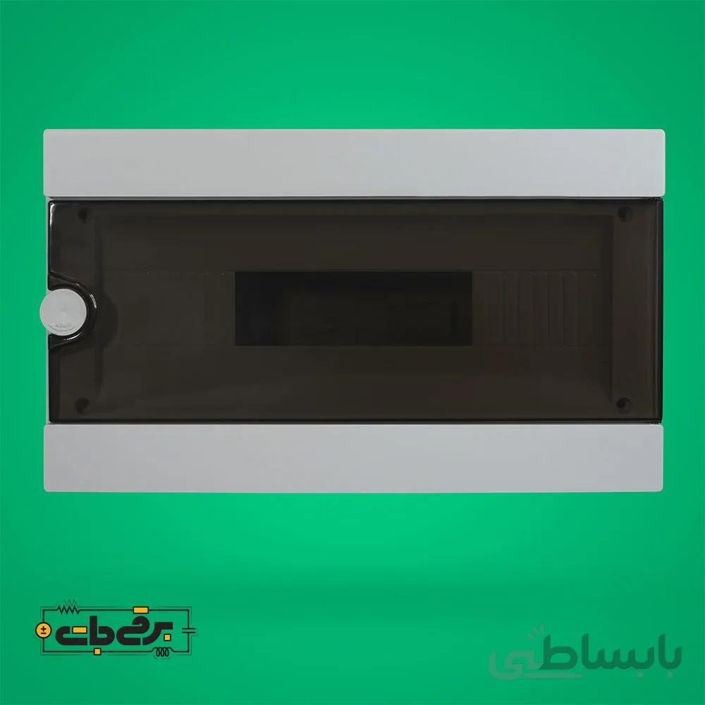 جعبه فیوز 12 تایی توکار تک ردیف