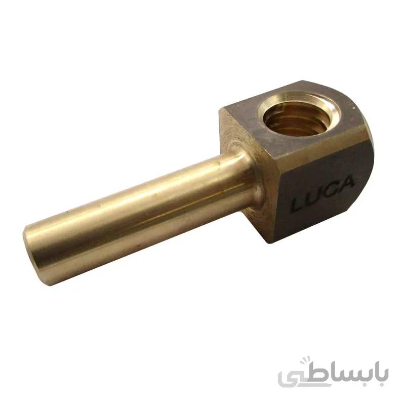 مهره برنجی بلند تنظیم زاویه اره اصلی دورکن لوکا طول 88 میلیمتر