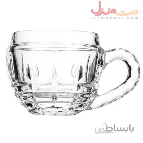 ست فنجان کریستال ایرنا طرح میلان