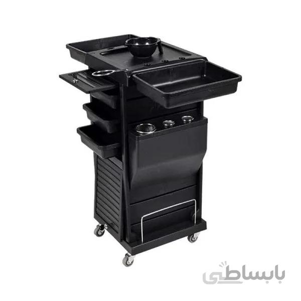 ترولی آرایشگاهی مدل BLACK MAGIC