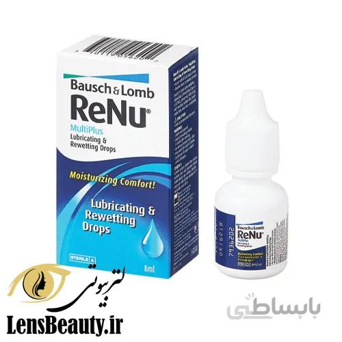 قطره اشک مصنوعی همراه با لنز رنیو Renu