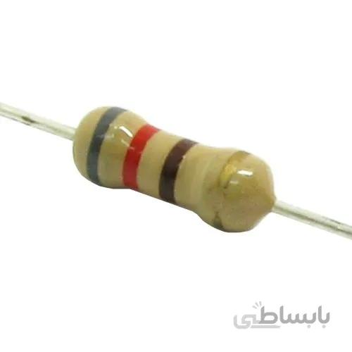 مقاومت 820 اهم 1/4 وات 5 درصد