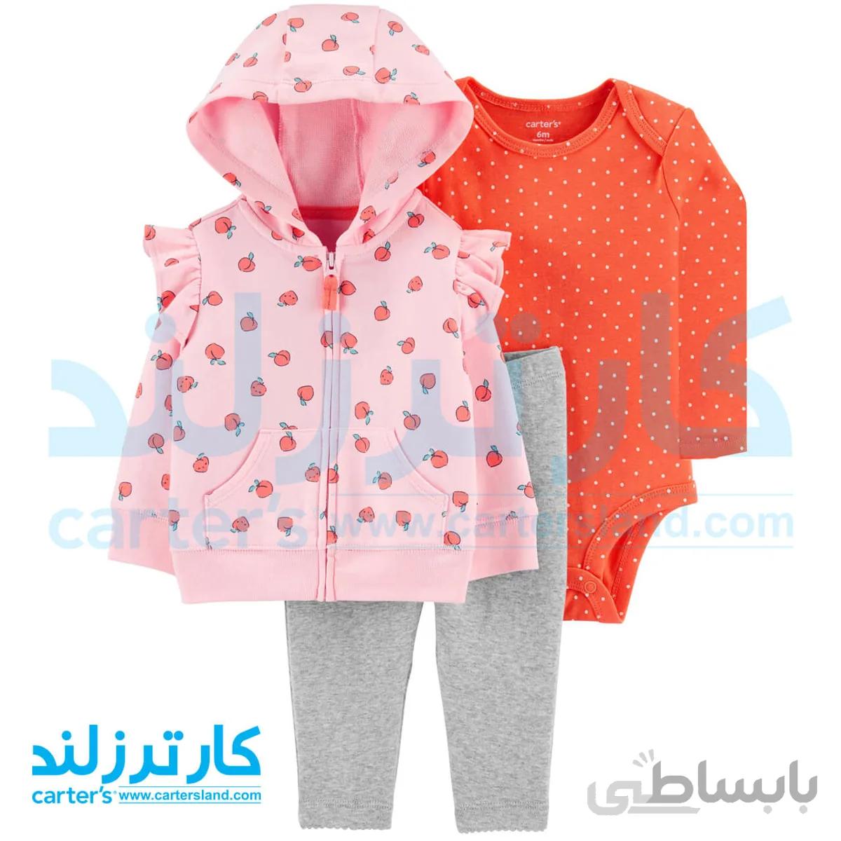 سه تکه دخترانه کارترز کد 1318