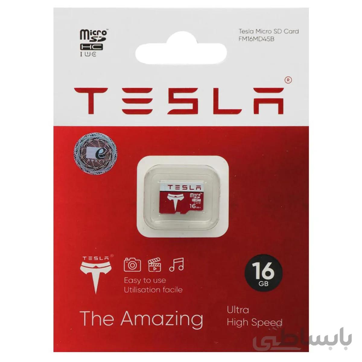 رم TESLA micro SDHC UHS-I U1 Class 10 - 16GB