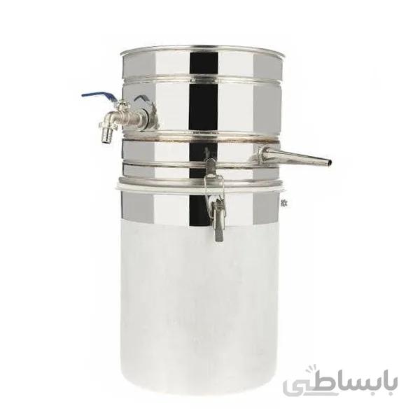 گلاب گیر 40 لیتری (دستگاه تقطیر) استیل مدل TS-G40L