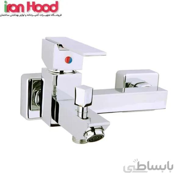 شیر حمام البرز روز مدل فلت ا Alborzrooz Flat bath tap