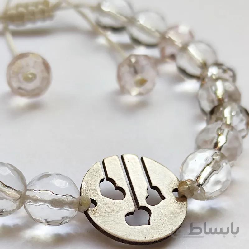 دستبند نقره مدل قلب