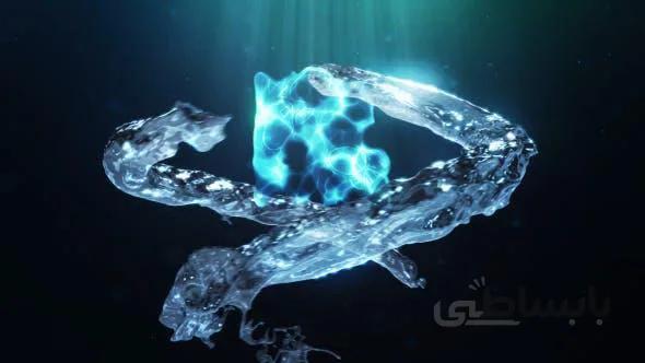 پروژه آماده افترافکت : آرم استیشن آب Liquid Trails | Water Reveal 19175653