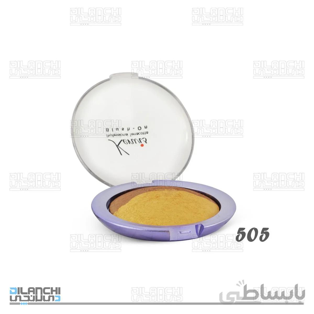 رژگونه تراکوتا کنویس شماره k505