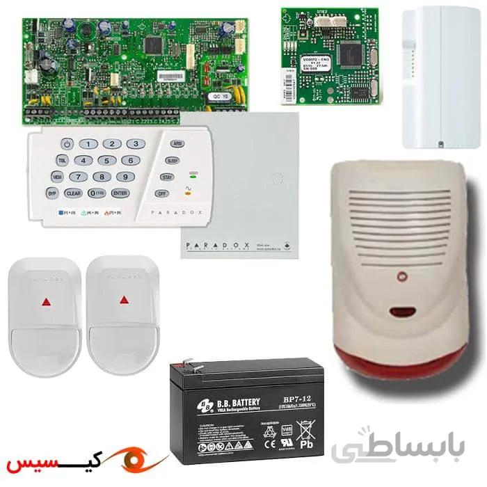پکیج سیم کارتی دزدگیر پارادوکس با دو چشمی