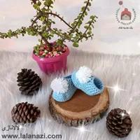 پاپوش بافتنی کودک ( کد 30411 )