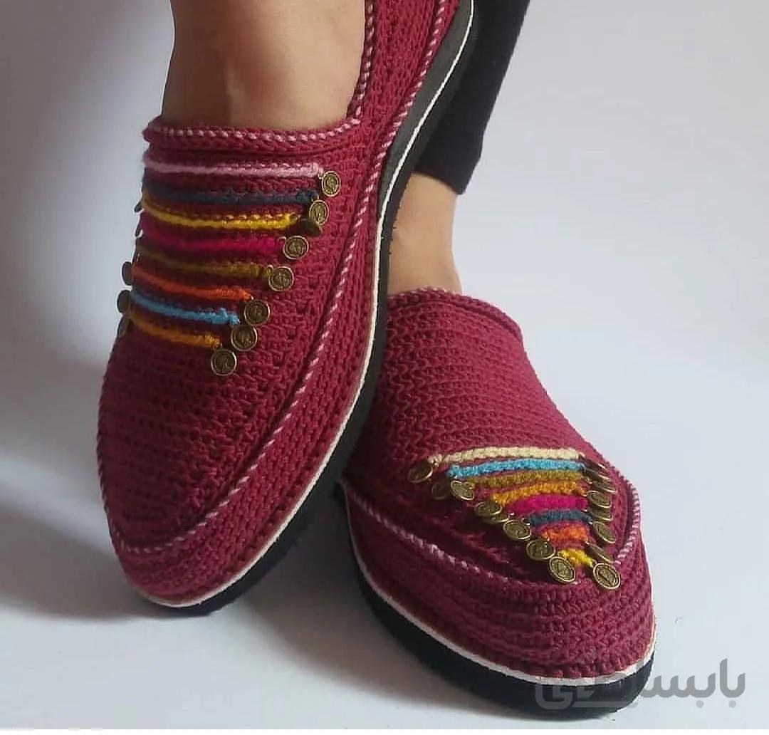گیوه زنانه طرح سمرقند کد ch-3013