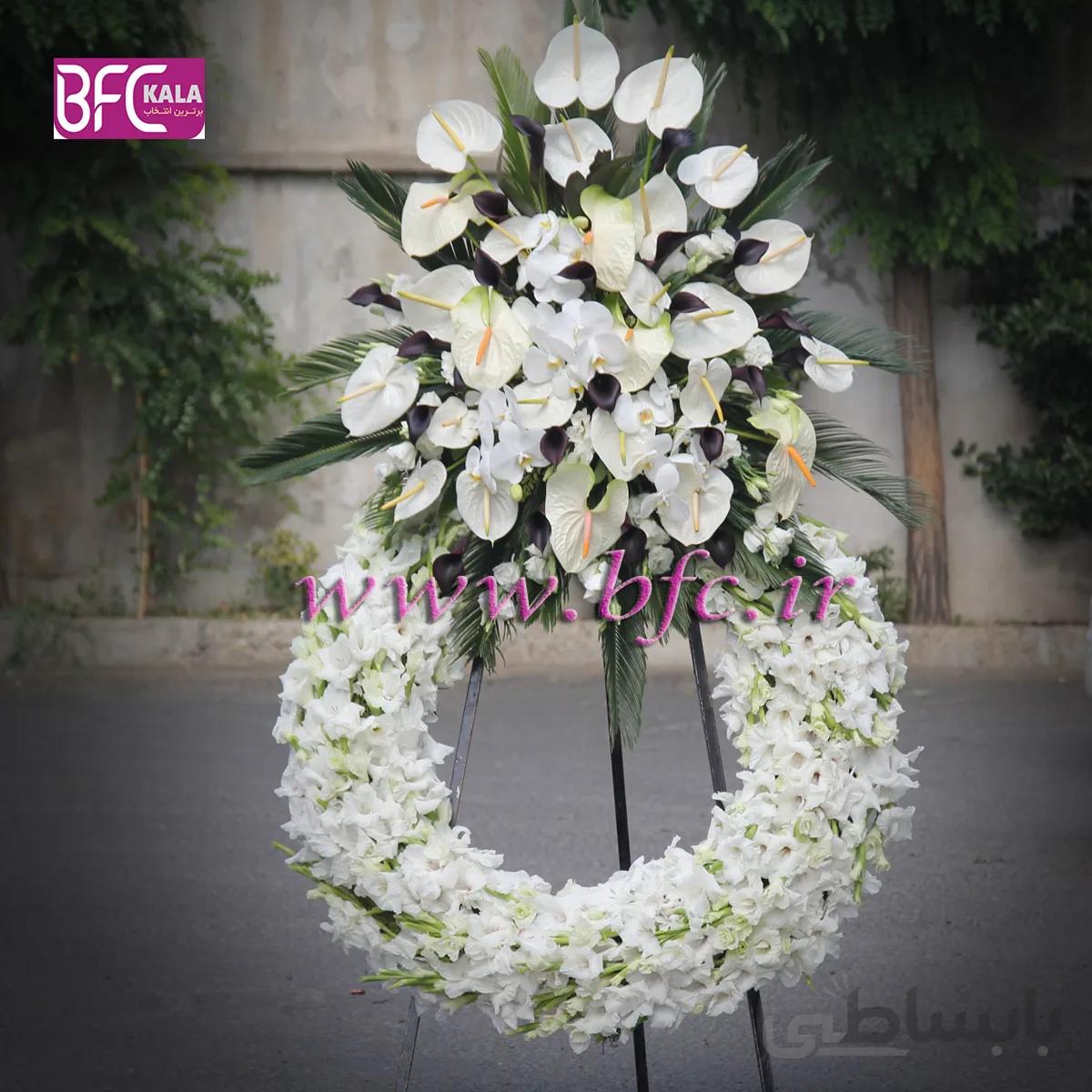 پایه گل ترحیم کد 1079796
