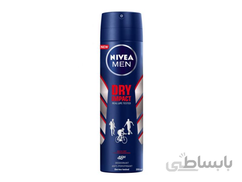 اسپری مردانه نیوا مدل DRY IMPACT
