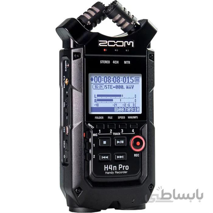 رکوردر ضبط کننده صدا دستی زوم مدل H4n Pro Black ا Zoom H4n Pro Black