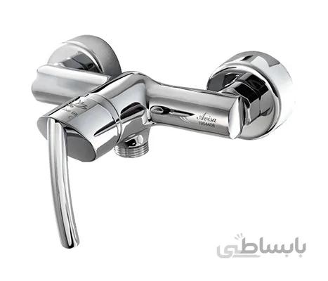 شیر توالت آویسا مدل لایت کروم