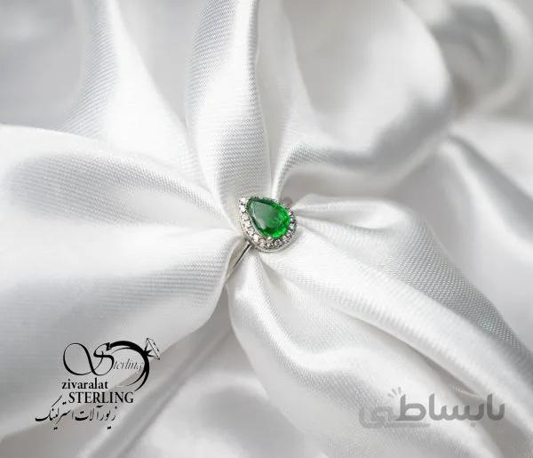 انگشتر نقره زنانه کد: 5328