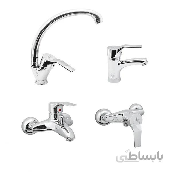ست شیراآلات رستاک مدل بیتا کروم(ارسال رایگان)