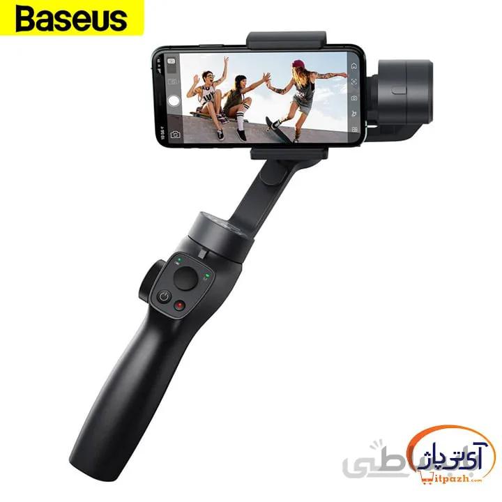 پایه نگهدارنده گوشی موبایل بیسوس Smartphone Handheld Gimbal Stabilizer SUYT-D0G ا Baseus Smartphone Handheld Gimbal Stabilizer SUYT-D0G