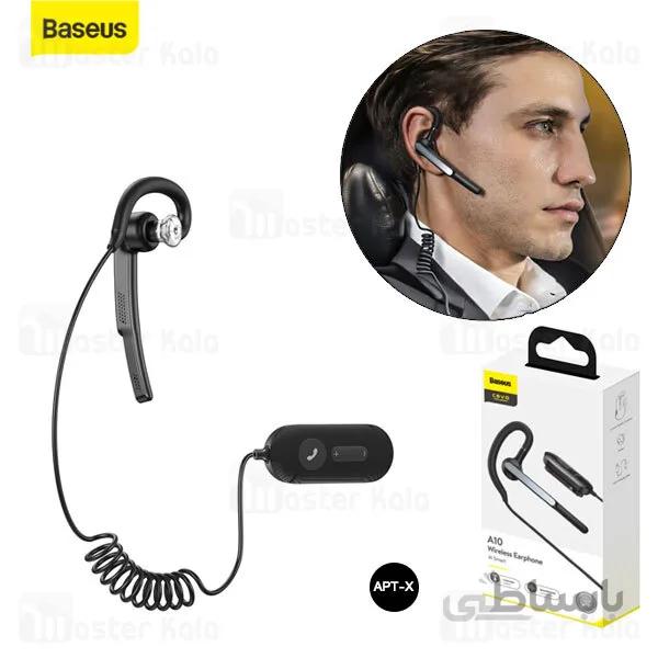 هدست بلوتوث تک گوش بیسوس Baseus A10 COVO AI Smart Wireless Earphones NGA10-A01