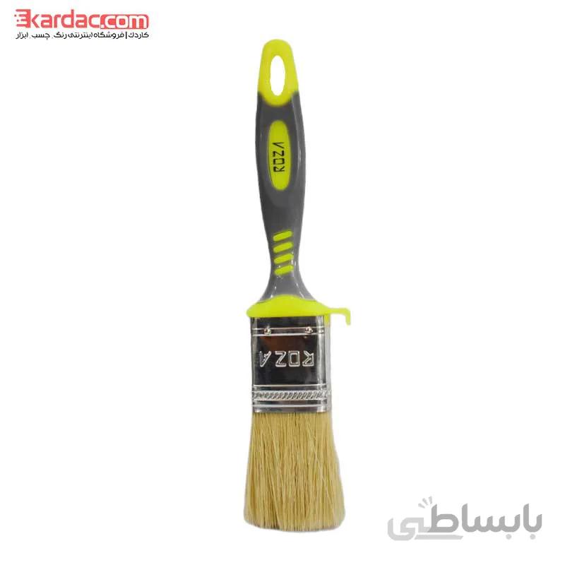 قلممو روزا سایز 1.5 اینچ دسته طلایی ا Roza Golden Brush Paint Size 1.5
