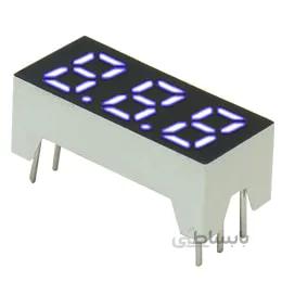 LED 7Seg 3Digits White 0.24" | 00