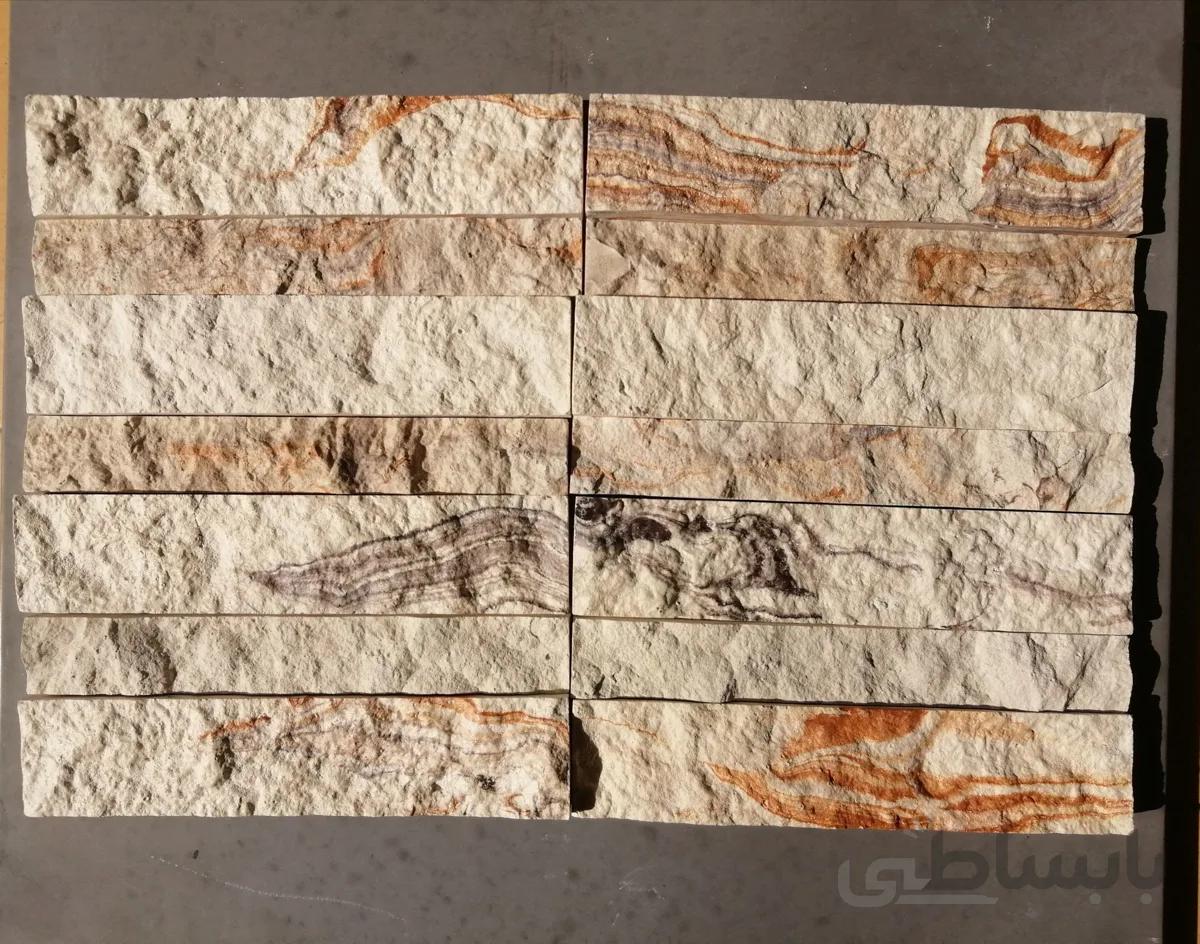 سنگ مصنوعی طرح سنگ آنتیک مختلط