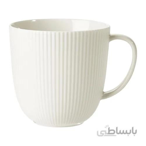ماگ سفید سرامیکی ایکیا OFANTLIGT