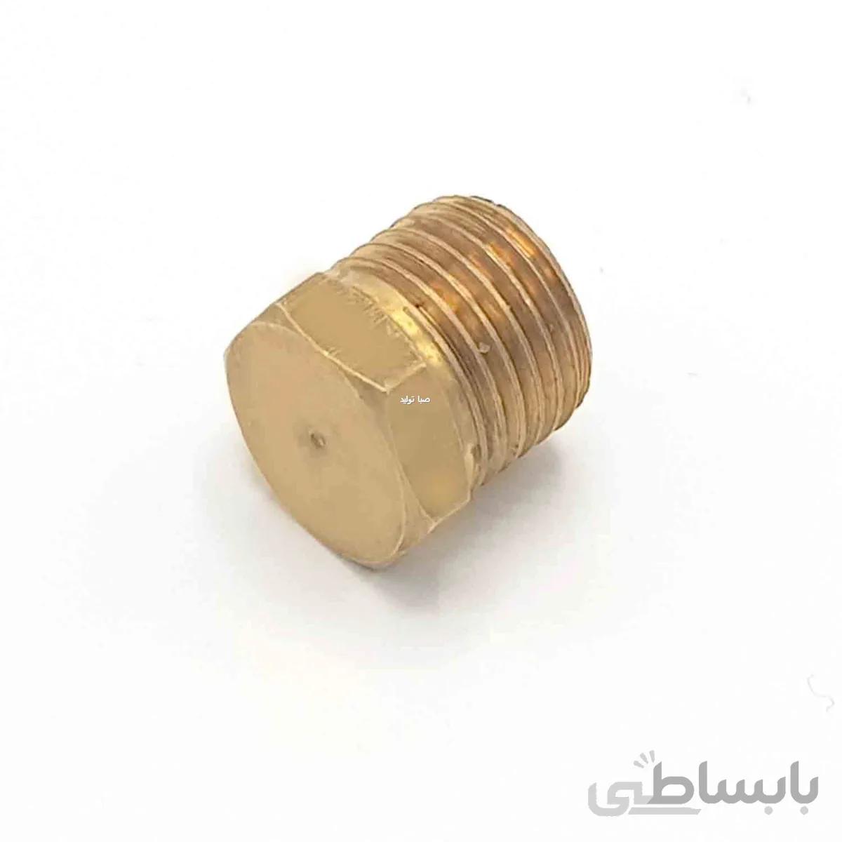 درپوش 1/4 برنجی