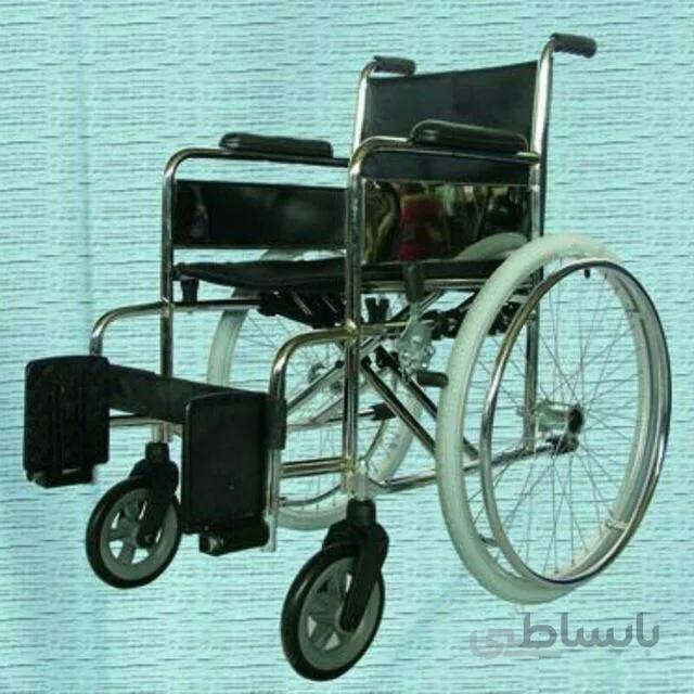 ویلچر ساده تکنو مدل 101 (چرخ عقب توپر)