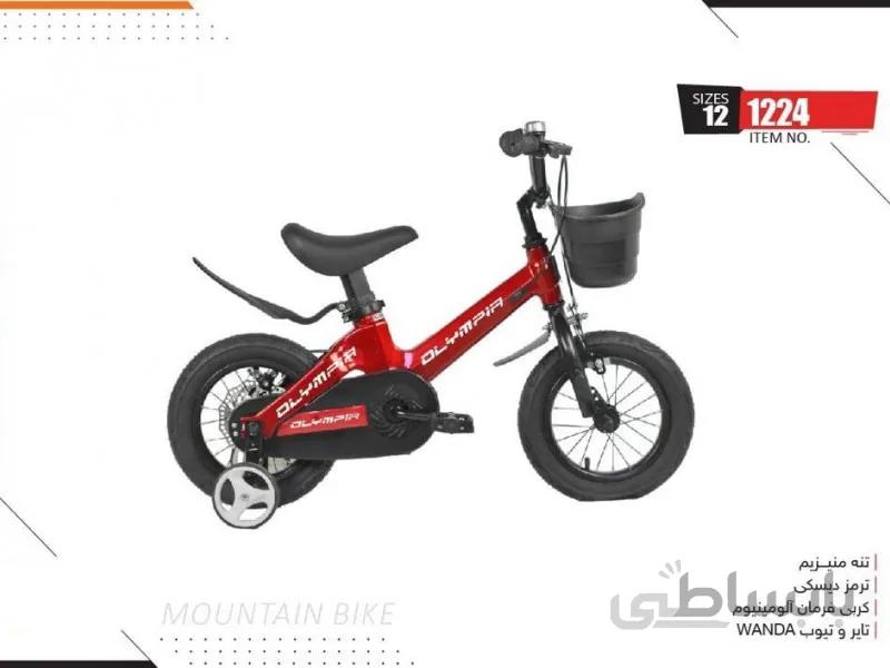 دوچرخه المپیا منیزیمی سایز 12 کد 1224 - OLYMPIA