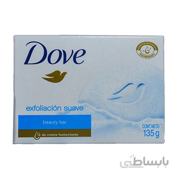 صابون داو ۱۳۵ گرم مدل لایه بردار ملایم Exfoliacion Suave
