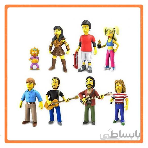 فیگور سیمپسون ها مجموعه 8 عددی NECA Simpsons Figure