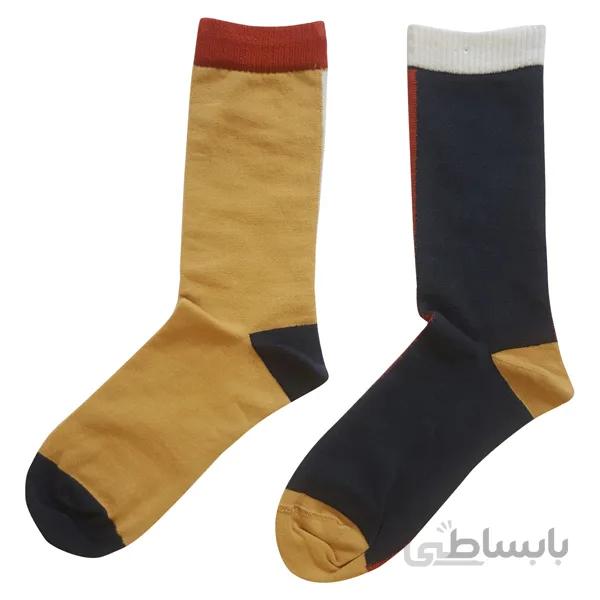 جوراب رنگی ساده مردانه و زنانه لنگه به لنگه کد PH230