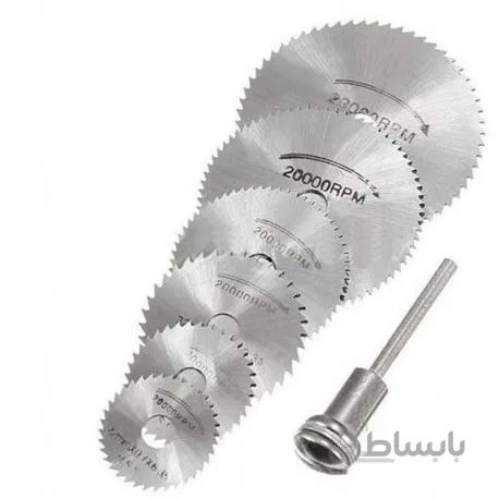 تیغ چوب بر سر دریلی ست 7 عددی مدل 57368
