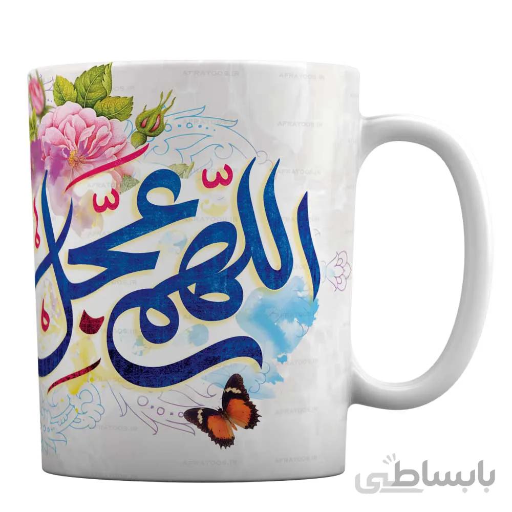ماگ نیمه شعبان طرح اللهم عجل لولیک الفرج کد 1-649
