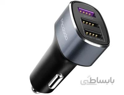 شارژر فندکی 3 پورت سریع مک دودو Mcdodo CC-657 3Port Car Charger