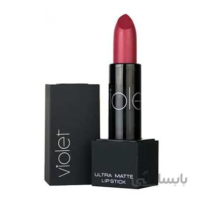 رژلب جامد مات ویولت ۳۵۰ / Violet Ultra Matt Lipstick