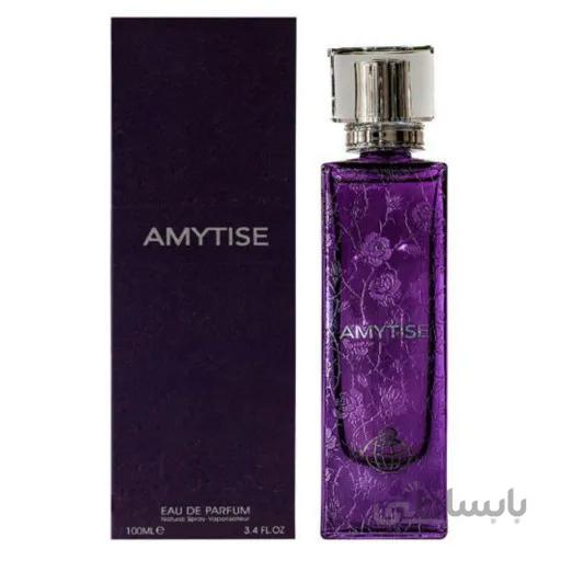 ادو پرفیوم زنانه Amytise حجم 100 میل فراگرنس ورد ا Fragrance World Amytise Eau De Parfum For Women 100ml