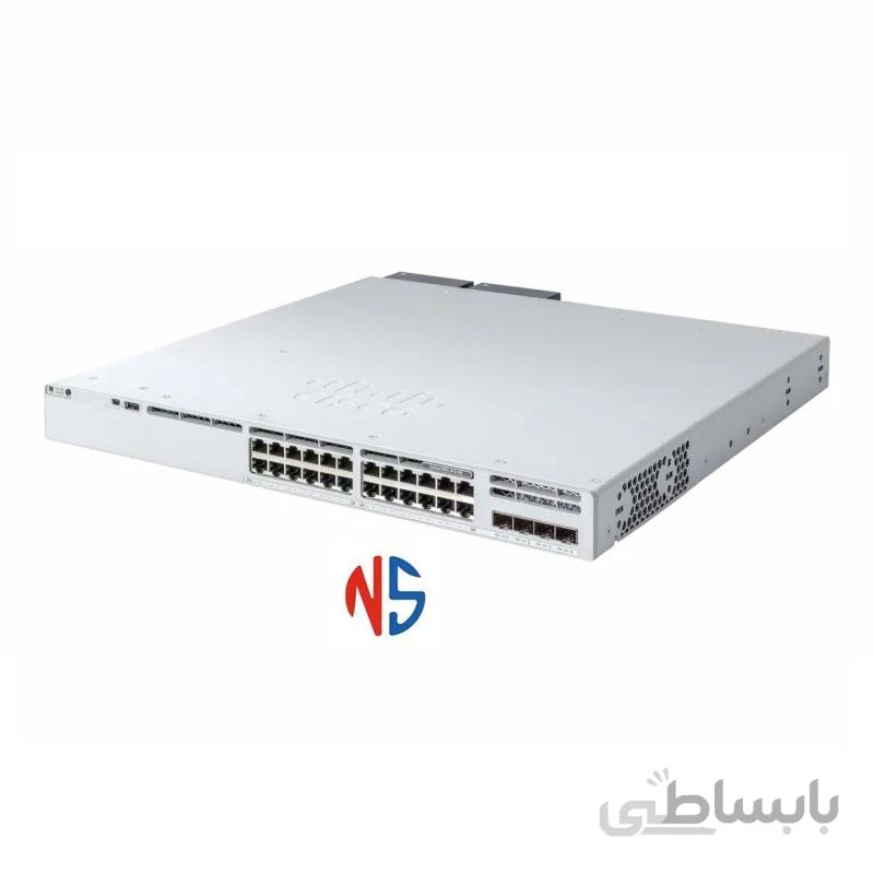 سوئیچ سیسکو C9300L-24P-4X-E