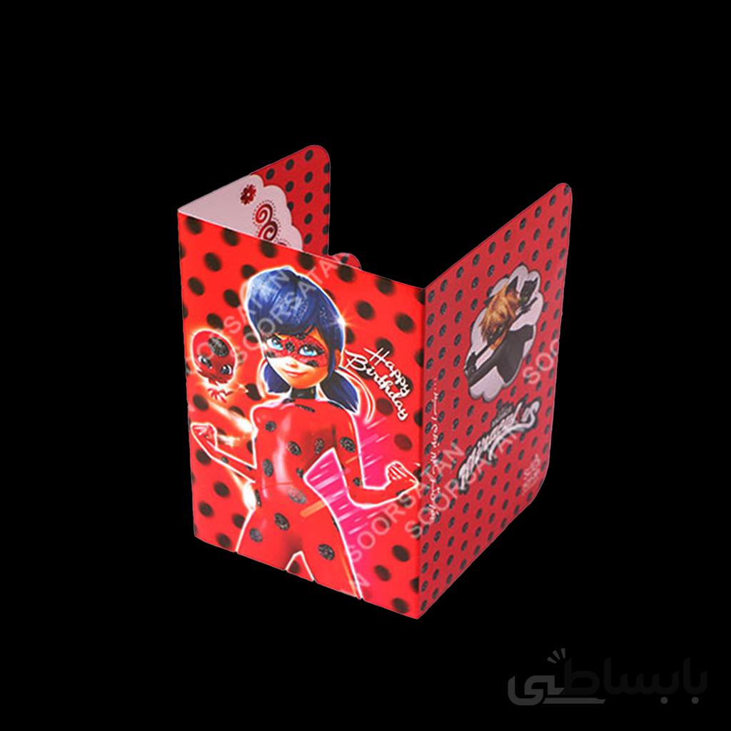 کارت دعوت تم تولد دختر کفشدوزک